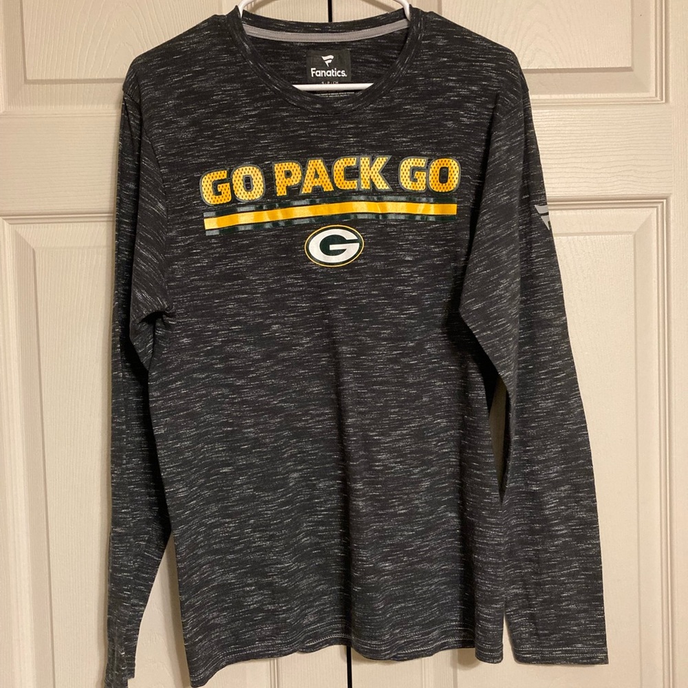 Green Bay Packers Football long sleeve t-shirt size small - Picture 3 of 6